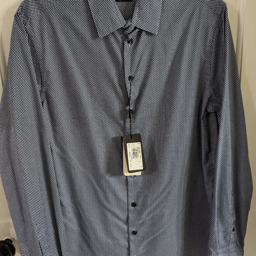Designer men's dress shirt